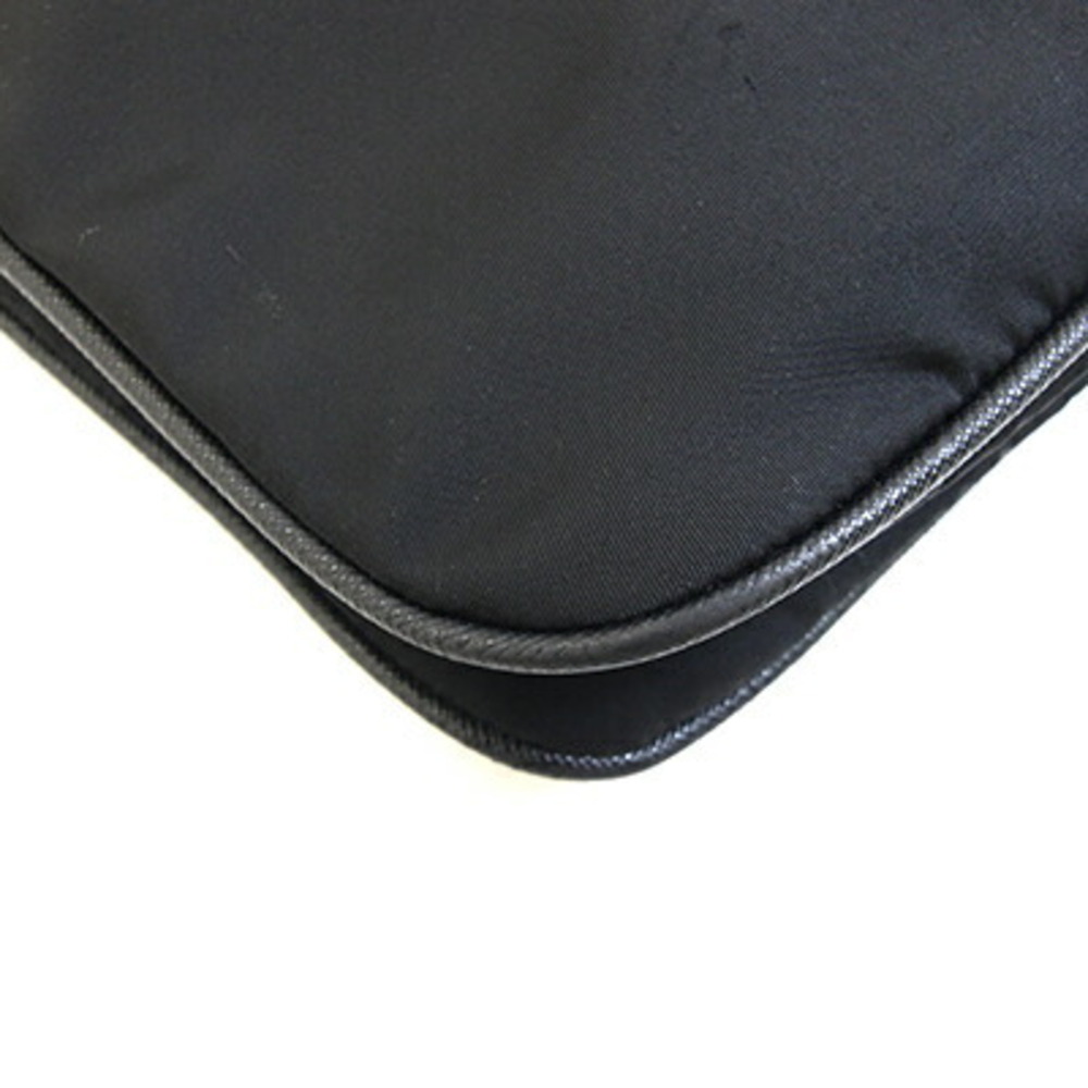 PRADA Black Leather Shoulder Bag - Picture 4 of 8
